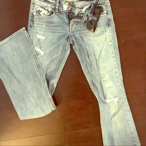 American Eagle boot leg jeans